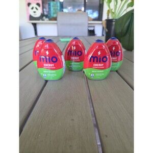 5X-MiO ENERGY GREEN THUNDER Caffeine & B Vitamins Each 1.62oz--BOXED